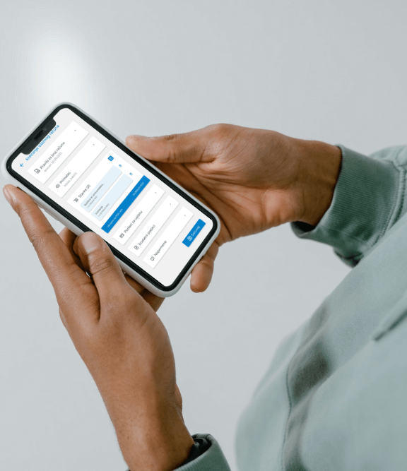 Ilustracija mobilne aplikacije